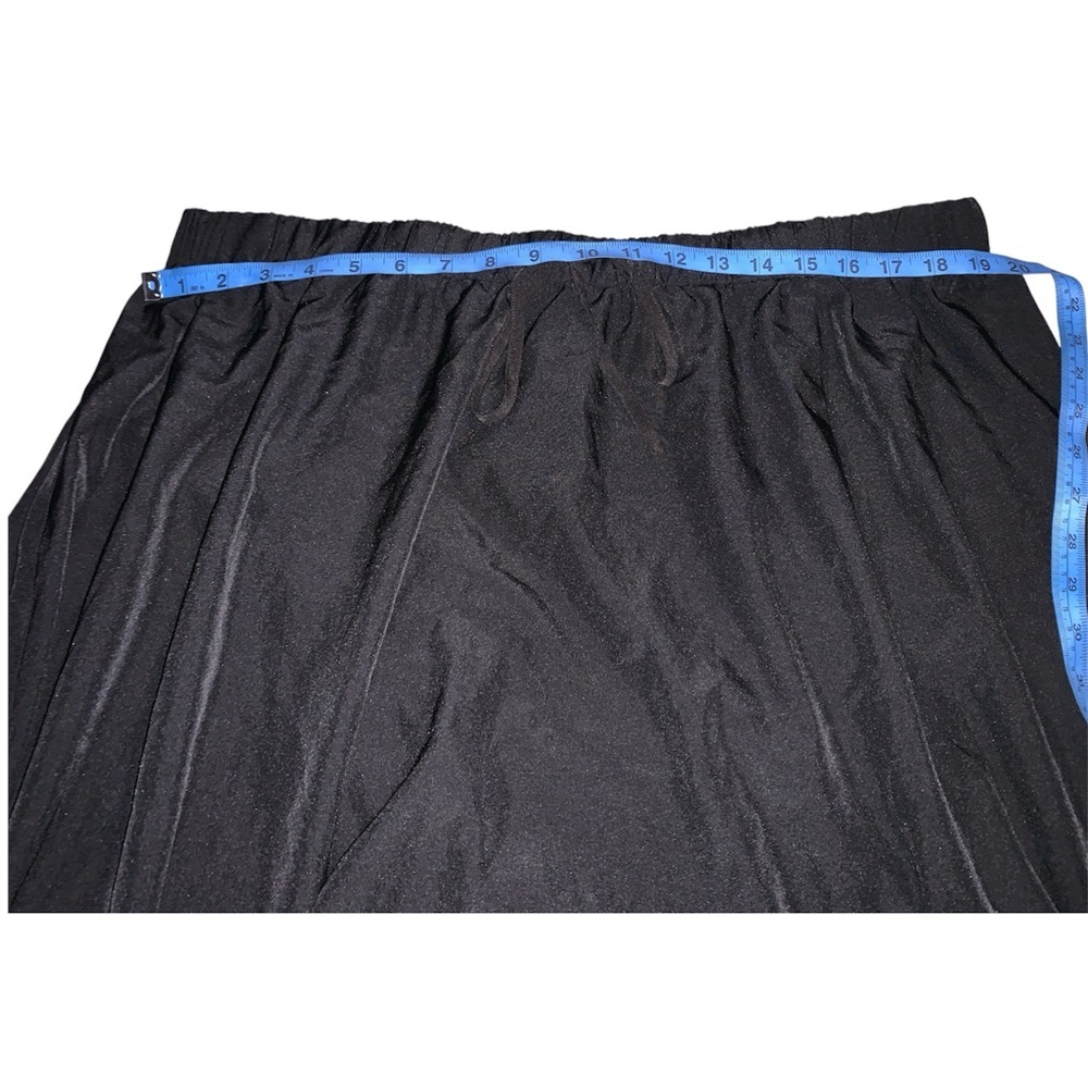 4X SHEIN Black Harem style drop crotch joggers elastic drawstring waist - Picture 3 of 5